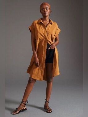 Maeve Side-Slit Tunic Dress